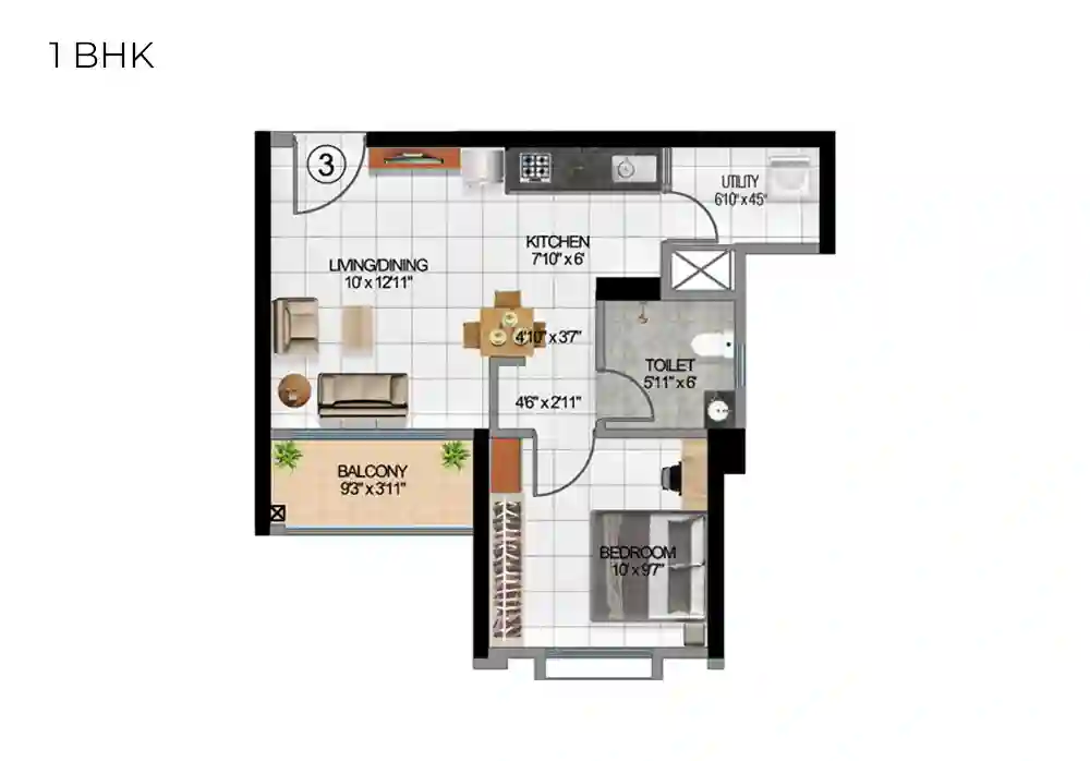 1 BHK